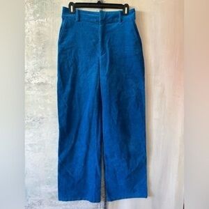 AERYNE for Revolve  Blue Cord Wide Leg Trouser, S